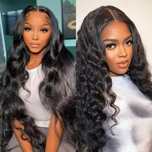 NEW[Combo sale] "2 wig" 13x4 Lace Front Wigs Human Hair Transparent Lace FrontalHumanHair Wigs 180% Density for Woman