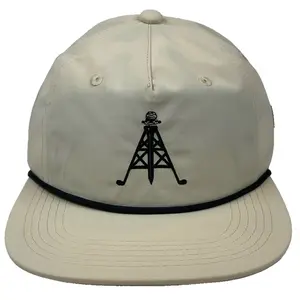 Tan Oil Rig Rope Cap