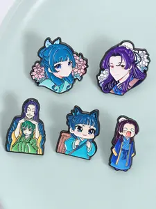 Adorable Anime Cat Enamel Pin Set, Cosplay Lover Gift, Daily Bag Decoration, Suitable for Anime Fans, Cute Cartoon Design, Anime Themed Pins