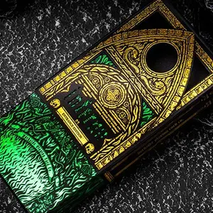Inferno (Emerald Blaze) Playing Cards by Darkside