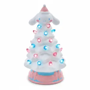 Sanrio Cinnamoroll Light-Up Ceramic Christmas Tree | 6 Inches Tall Sanrio Cinnamoroll Light-Up Ceramic Christmas Tree | 6 Inches Tall