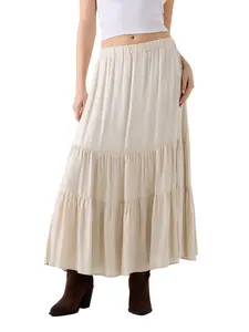 GUESS Female Pleated maxi skirt