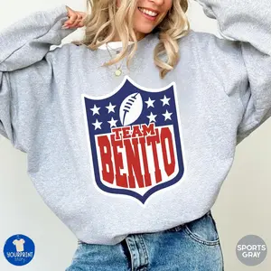 [Sale off up to 50%] Team Benito Sweatshirt, Puerto Rico Football Fan, LX Bunny Bowl Unisex Shirt, streetwear graphic tee