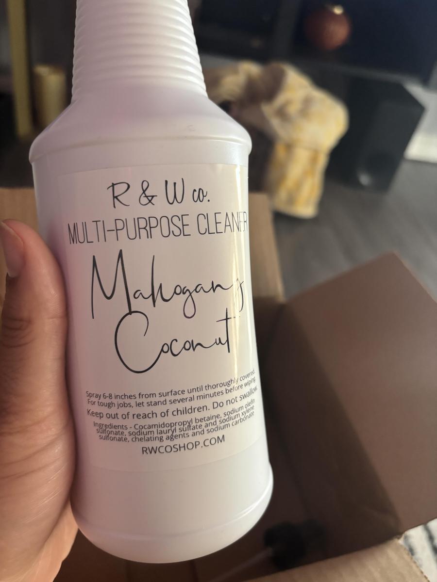 Item: Mahogany Coconut Cleaning Day Bundle