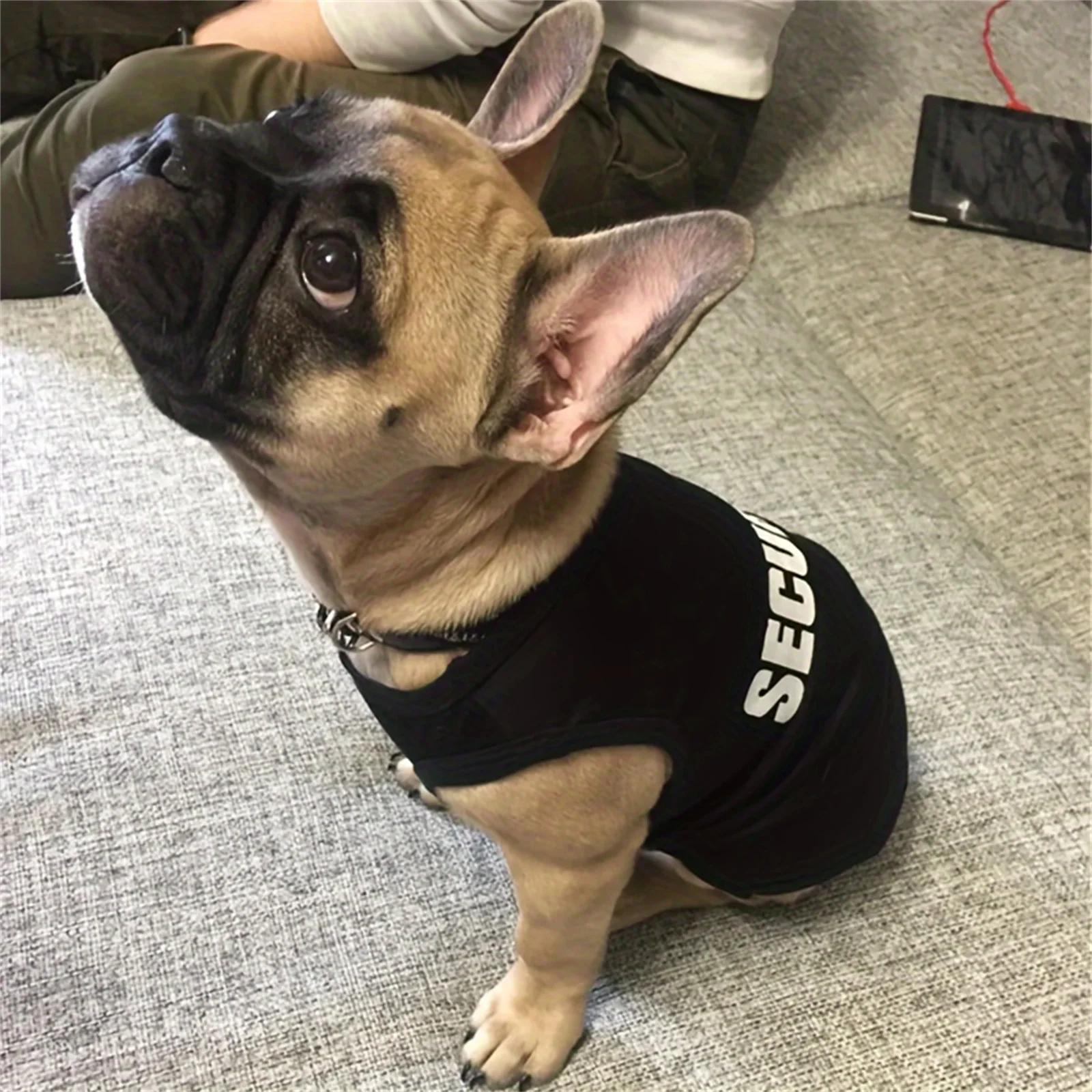 Security Brand Summer Pet Clothes Vest for Small Dogs Chihuahua Yorkshire Puppy Cats Low Price T-shirt Costume