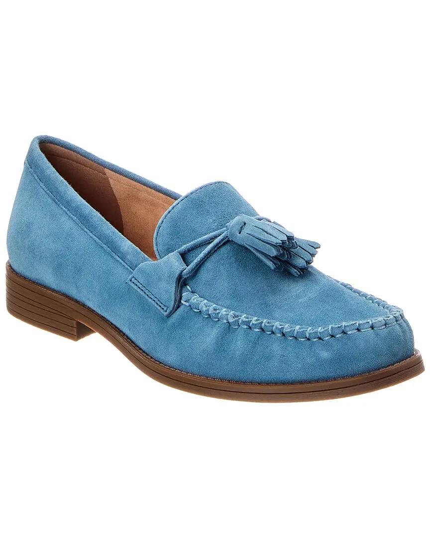 Cole Haan Stassi Soft Tassel Suede Loafer Cole Haan Stassi Soft Tassel Suede Loafer