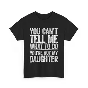 Funny Dad T-shirt For Father Daddy Papa Men From Daughter Dad Father's Day Gift