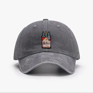 Fun Cigarette Poster Racing Sponsor Unisex Street Baseball Cap 80s 90s Pattern Anime Hat Men Gift Snapback Fitted Vintage Denim Fabric Iconic Logo Heat Transfer Print Green Dragon Ball Detail