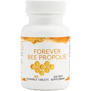 Forever Living Bee Propolis Chewable Tablets - 60 Tablets for Immune Support with Bee Propolis & Flavonoids - Vegetarian Friendly & No Artificial Additives - Healthcare Supplement Dietary Edible
