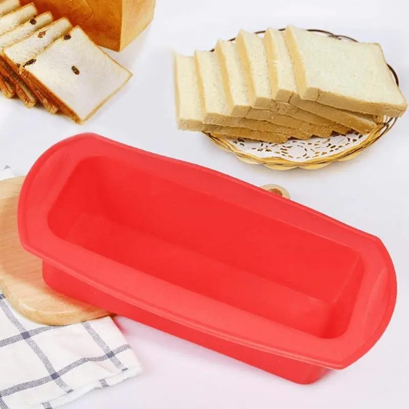 Silicone Cake Mold, Nonstick Baking Mold, 1 Count Non-stick Toast Bread Baking Mold, Deep Baking Dish, Cheesecake Mold, Brownie Mold, Loaf Mold
