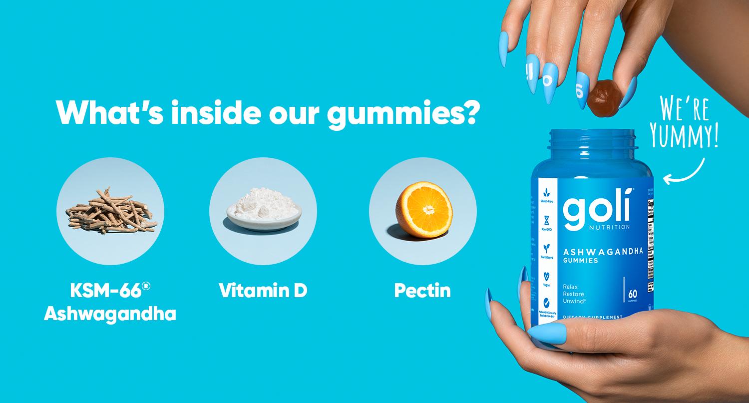 Power Wellness Trio for Stress, Gut & Immune - World's First 3-in-1 Pre, Post, Probiotic, Apple Cider Vinegar & Vitamin B12, Ashwagandha & Vitamin D Gummies. Gluten-Free, Vegan, Non-GMO & Gelatin-Free Power Wellness Trio for Stress, Gut & Immune - World's First 3-in-1 Pre, Post, Probiotic, Apple Cider Vinegar & Vitamin B12, Ashwagandha & Vitamin D Gummies. Gluten-Free, Vegan, Non-GMO & Gelatin-Free