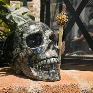 Kambaba Jasper Skull