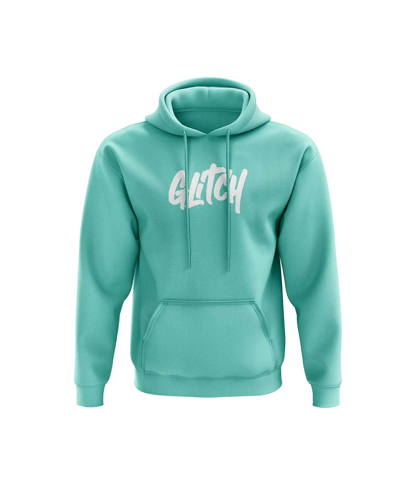 Glitch Logo x Mint Hoodie