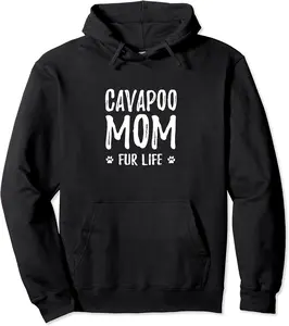 Cavapoo Mom Fur Life Cavapoo Mom Pullover Hoodie - Antoniojo Shop 70B08RF4BC9Z