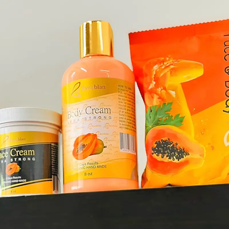 Byenblan papaya miniset Body Care Cream Cosmetic Skin Repair Byenblan papaya miniset Body Care Cream Cosmetic Skin Repair