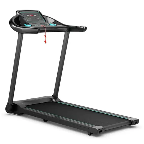 COSTWAY 7.5/8MPH Folding Treadmill, Portable Electric Superfit Treadmill W/APP Control, 12 Preset Programs, Blue Tooth Speaker, LED Display, Walking Running Machine for Home Office, Christmas Festival Gift Black Friday Cyber Monday