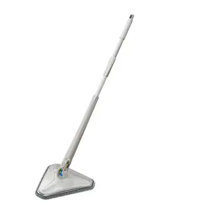 360° Rotatable Removable Flat Stick Head Mop - Extendable Long Handle, Reusable Washable Microfiber Home Care Supply for Household Floor Cleaning, Extendable Microfiber Mops, Reusable Washable Mops