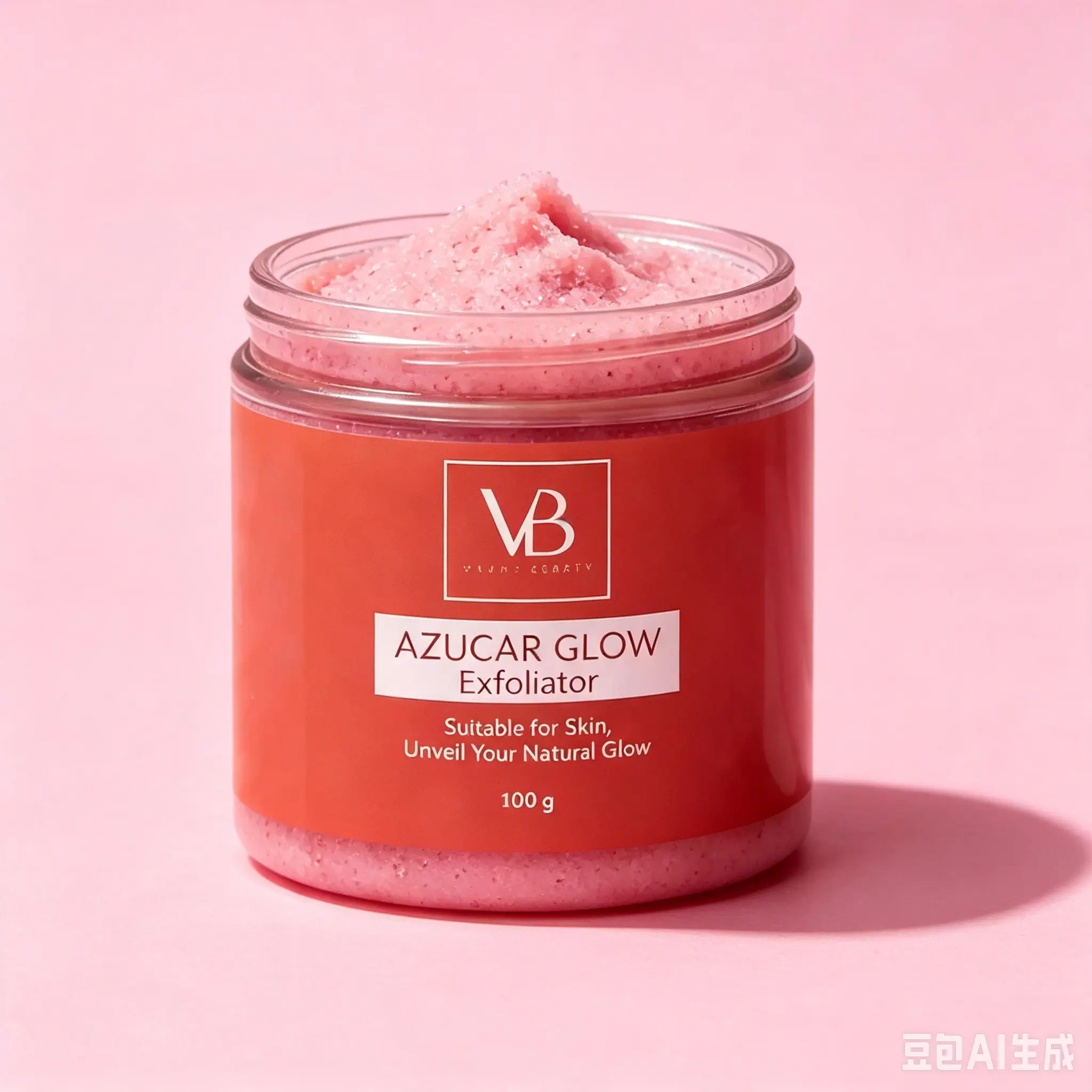 BLANQUEACULOS Sugar Glow Facial Brightener & Exfoliant with Chamomile, Dead Skin Removal, Mild Exfoliating Skincare Tool, Face Exfoliator Scrub, Brightening Exfoliator, Skin Exfoliate, Sucrose Granules, Unscented