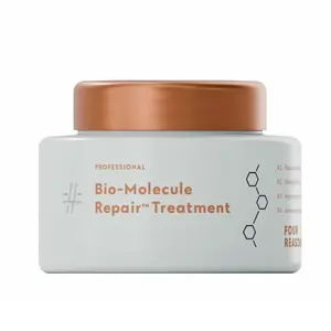 Bio-Molecule Repair Treatment 300ML - Deep Hair Repair & Strengthening Care - Alcohol Free, Chemical Free, Suitable for Adults, USA