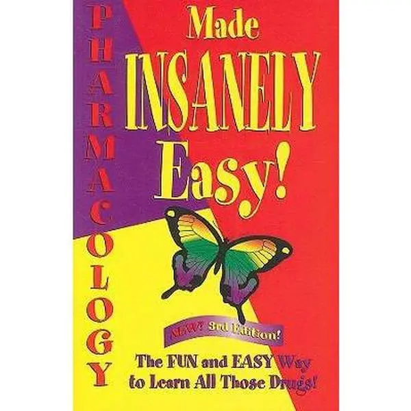 USED Book - Pharmacology Made Insanely Easy by Loretta Manning (Paperback) - english