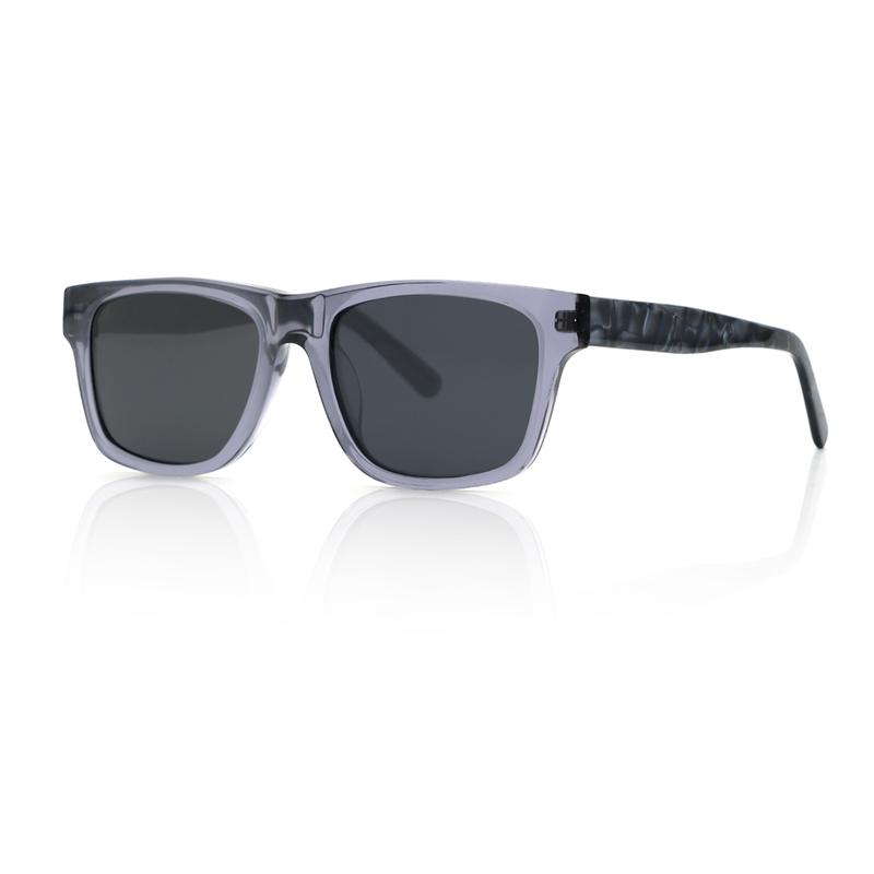 Men's polarized sunglasses with UV400 protection, modern square/rectangular style, suitable for driving and golf SA0013