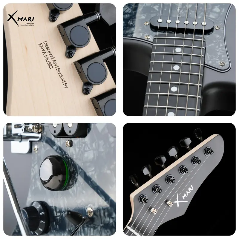 Xmari Unisex Modern Smart Electric Guitar - DSP Effects, No Built