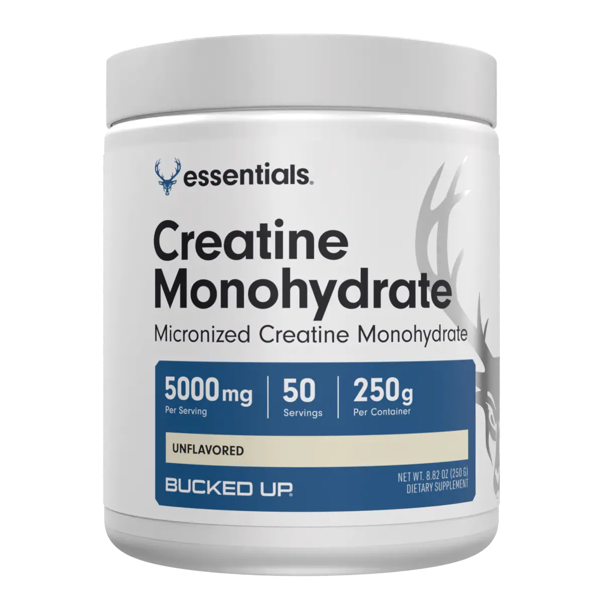 Bucked Up Creatine Monohydrate [50 servings] Healthcare Fitness Supplement
