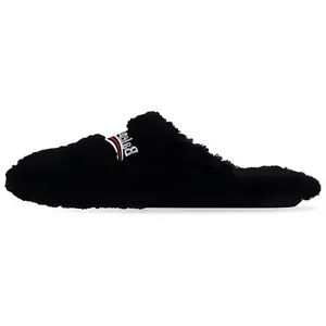 Balenciaga Furry Slide Sandals for Men in Black Verifiable, with credentials and supporting global authentication