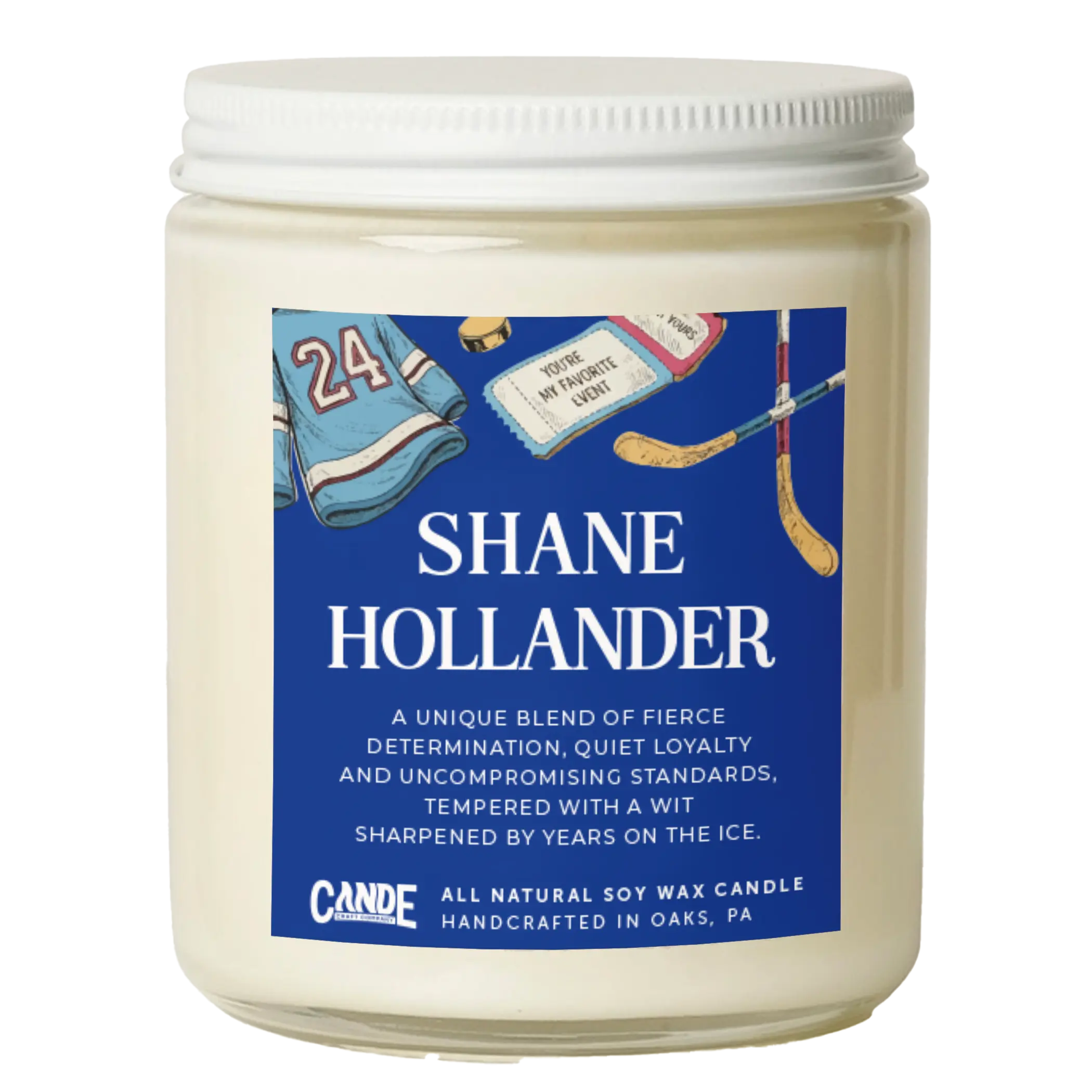 Heated Rivalry Themed Artisanal Handmade Candles - Shane Hollander & Ilya Rozanov Design, Candlelight Home Decor, Clean Burn, Leather Amber, Cardamom & Citrus, Sandalwood & Smoke Scents, Cool Gifts for Adults, Book Lover Gifts