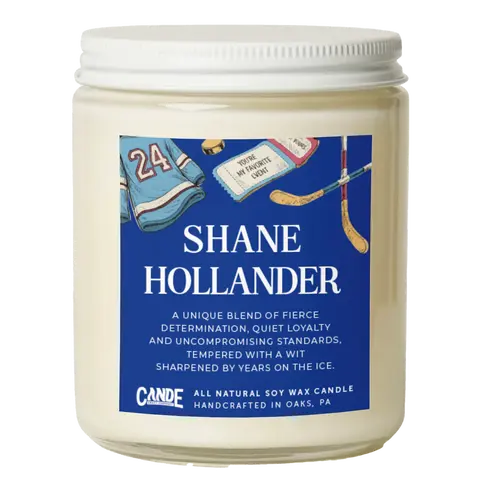 Heated Rivalry Themed Candles - Shane Hollander & Ilya Rozanov Design, Home Decoration, Clean Burn, Leather Amber + Cardamom & Citrus + Clean Sandalwood Scents, Gifts for Adults