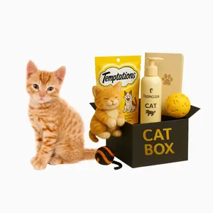 Cat Deluxe Box – Mystery Toys & Treats for Happy Cats
