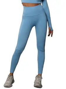 Workout Leggings for Women Seamless Impact Gym Leggings Scrunch Butt Lifting Mid Waisted Tummy Control Yoga Pants