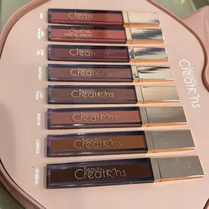 Beauty creation lipsticks  Cosmetic Makeup set verity lipstick Lipgloss Gloss Lip Care Glossy