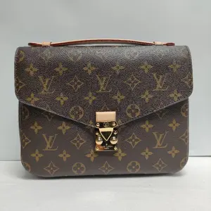Pre-owned Louis Vuitton Coated Canvas Crossbody Bags Metis Pochette Monogram