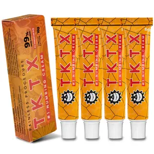 Tattoo Numbing Cream (4 Pack) - For Tattoos - Limited Edition Painless Procedure 99% Very Strong 10g