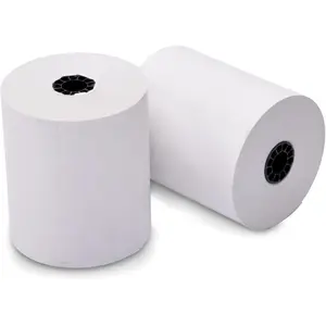Iconex  3.25 in. x 243 ft. 1 Ply Bond Paper POS Receipt Roll, White - Pack of 4