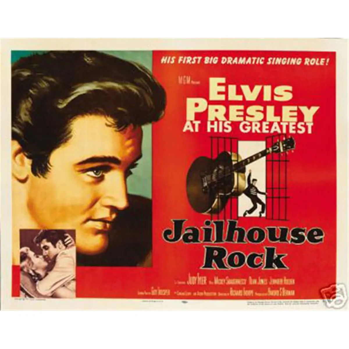Hot Stuff Enterprise 7251-12x18-LM Jailhouse Rock Elvis Presley Poster