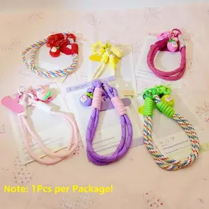 Style Fruit Doll Phone Case Lanyard Wrist Strap Short Camera Hanging Chain Keychain Fashion Versatile Daily Use Universal