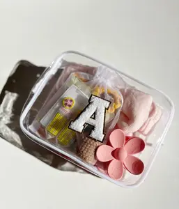 Personalized Preppy Teacher Appreciation Favor Gift Set Chenille Letter Patch Gift for Back to School Student Teacher Appreciation Week