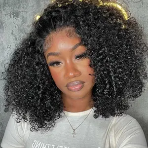 ISEE HAIR Wear Go Kinky Curly Glueless Wigs Human Hair 7*5 HD Lace Front Wigs Pre Plucked Tiny Knots Curly Glueless Human Wigs for Beginners #TikTokShopSpringGlowUp