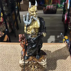 Angelito Dorado Gold statue 14 inch