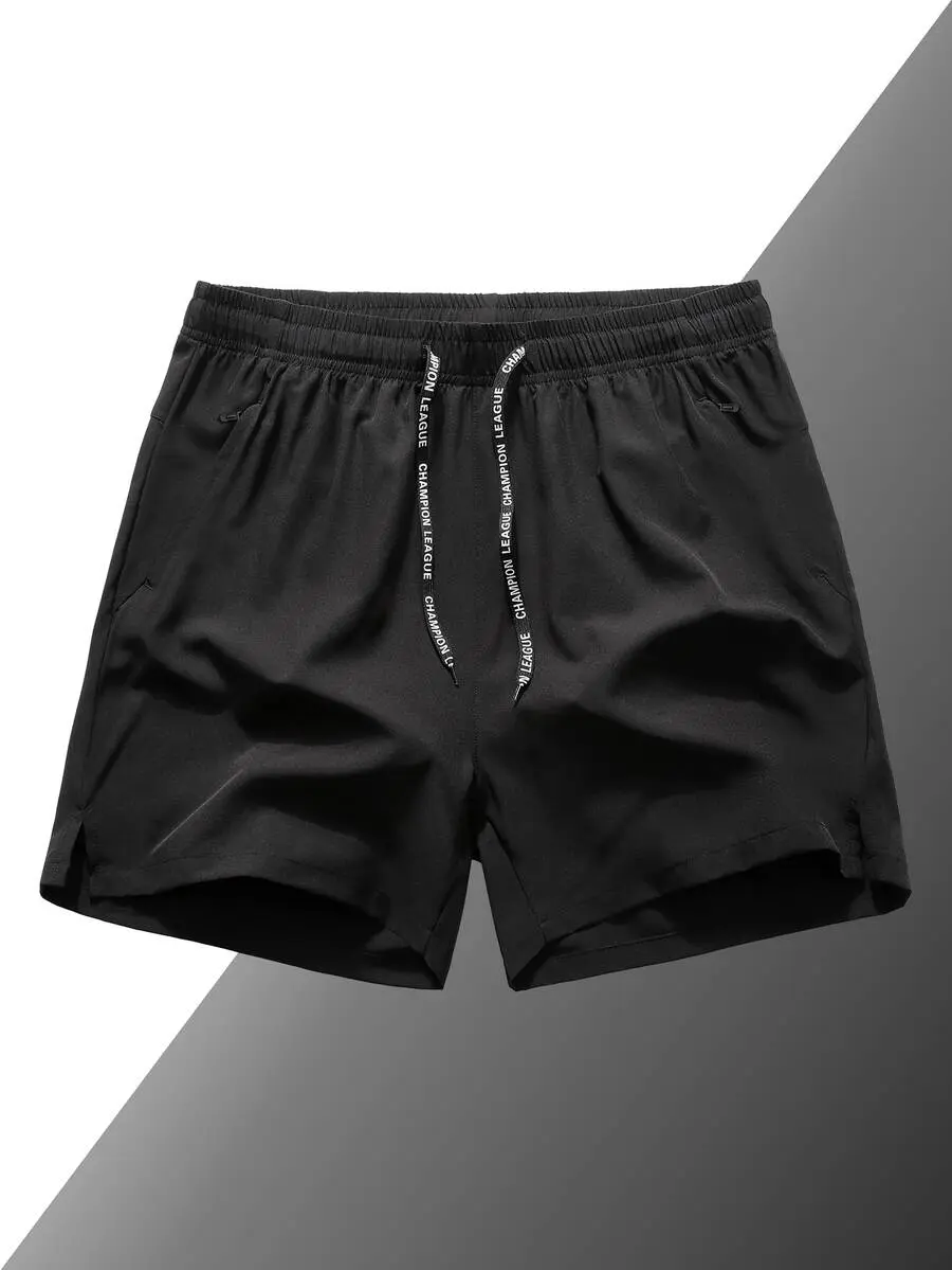 YAMAN Men's Sports Shorts, Summer Ice Silk Breathable Quick-Dry Jogging Running Workout Fitness Shorts