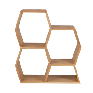 Honeycomb Shelf – Medium | Modular European Oak Storage