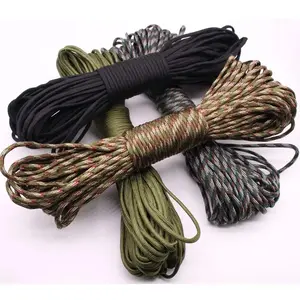 31M Paracord Cord 7 Cores 550 Tactical Rope, 4mm Diameter for Outdoor Camping Survival Lanyard, Parachute Rope for Hiking Tent Accessories