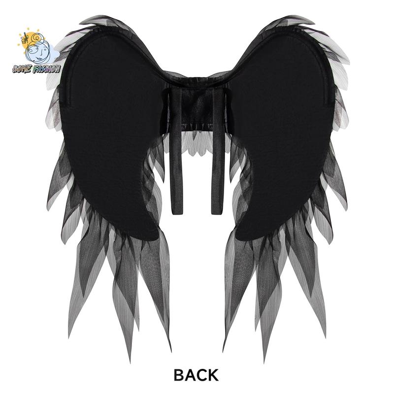 Adult Angel Wing Lightweight Feather Angel Wings and Halo Headband Cosplay Costumes Props for Party Accessories