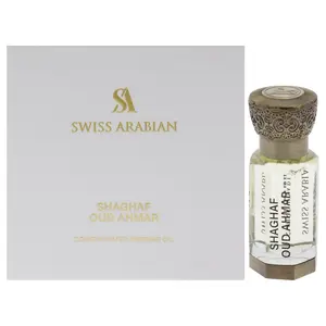 Shaghaf Oud Ahmar by Swiss Arabian for Men - 0.39 oz Perfume Oil