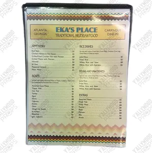 Eka’s Place Menu from Survivor’s Remorse