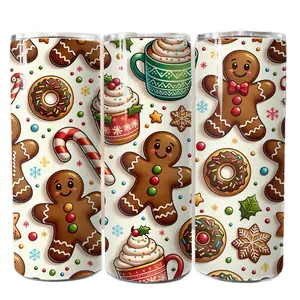 Xmas Gingerbread Man Tumbler