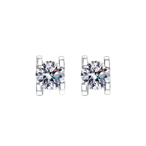 Limitless Love 1 Carat Moissanite Stud Earrings