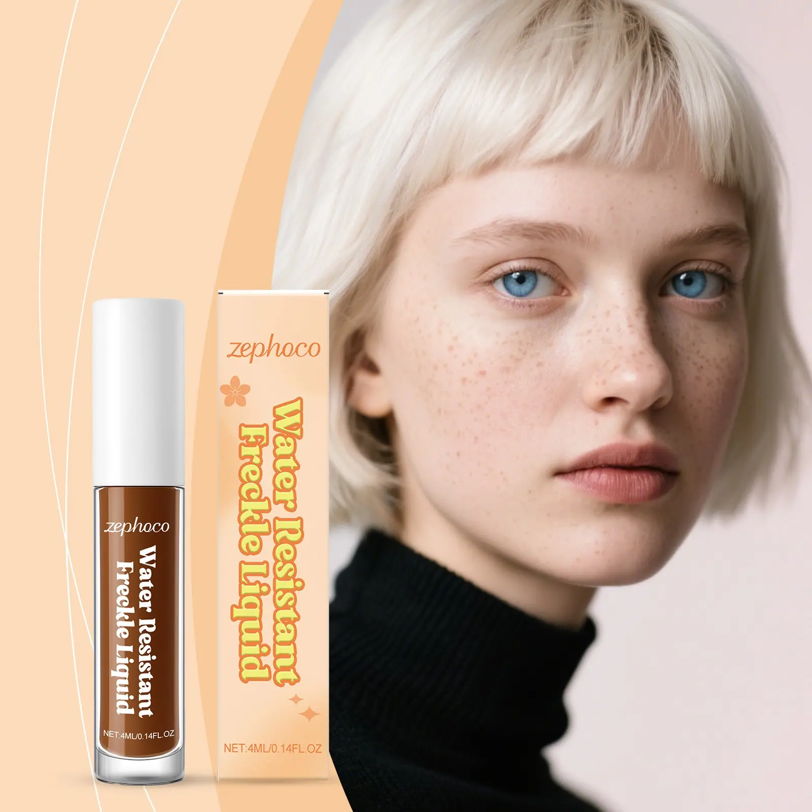Zephoco Face Freckle Pen✨Smooth Glide Easy Color Natural Fake Freckle Art Makeup Face Makeup Cosmetic Facial Makeup Smudge Proof Waterproof